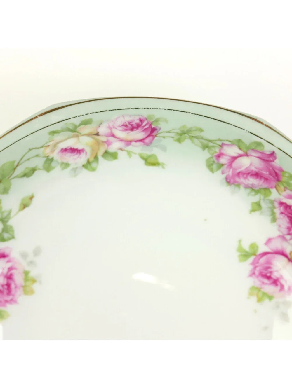 Antique MZ Austria Porcelain Serving Bowl 9.75